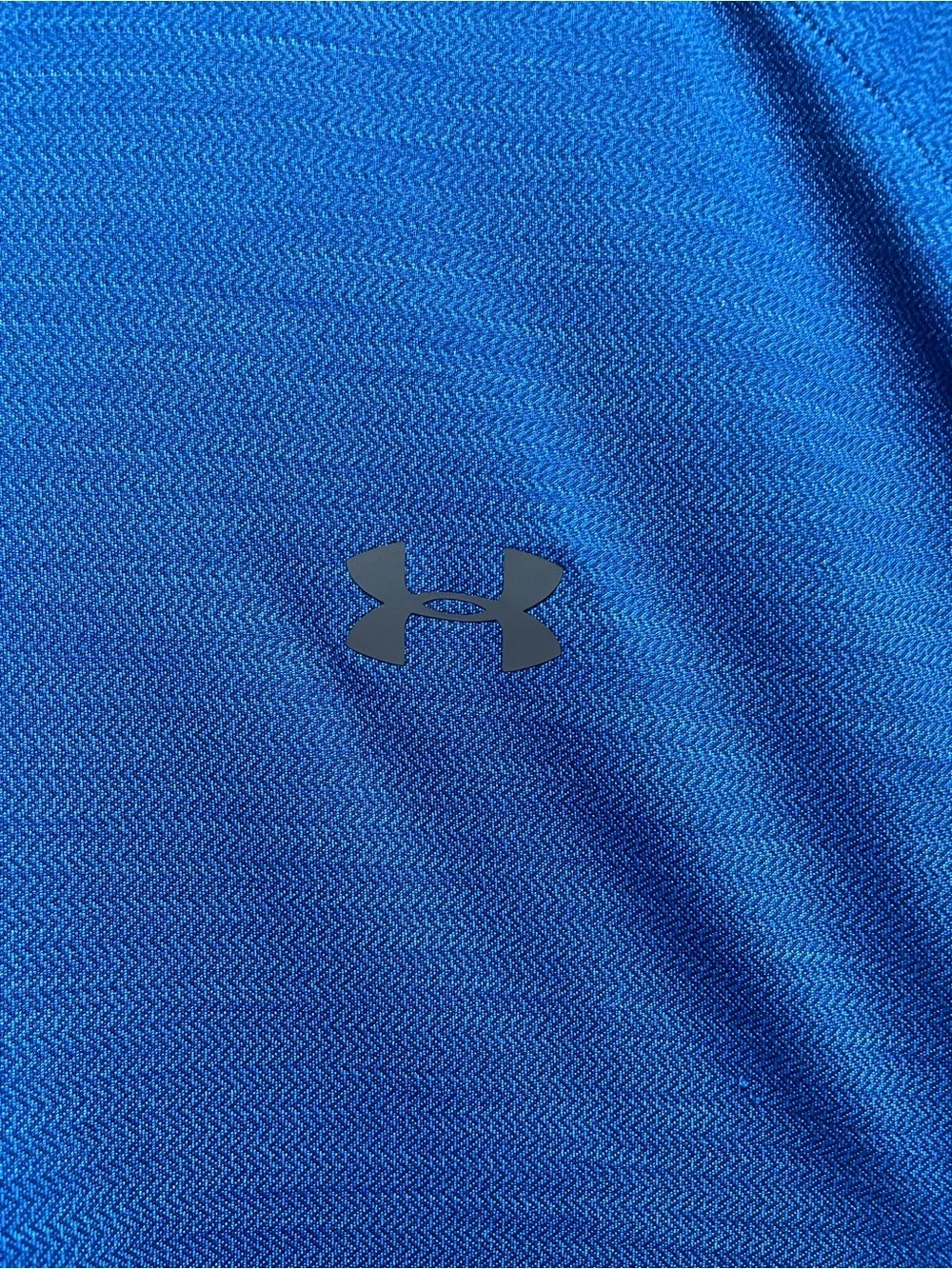 UA Long-sleeve Pullover AUA Tech 2.0 1/2 Zip Royal Blue Heathered XXL Loose Fit